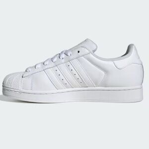 Adidas All White Sneakers Mens 6.5/Womens 7.5